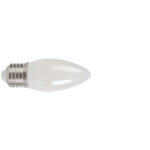 Bombilla vela E27 LED DUOLEC Classic Opal