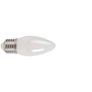 Bombilla vela E27 LED DUOLEC Classic Opal