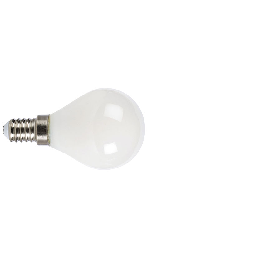 Bombilla miniglobo E14 LED DUOLEC Classic Opal