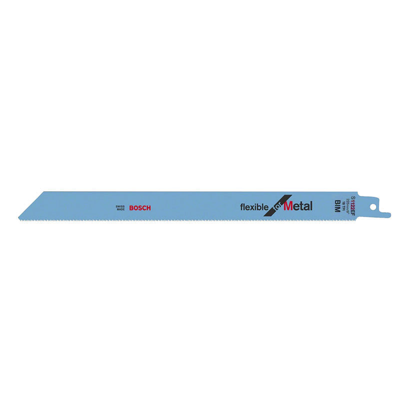 Set 2 sierras sable metal BOSCH S1122EF corte chapa fina - Imagen 2