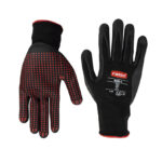Guante Nylon Nitrilo C/puntos Work4 T/7