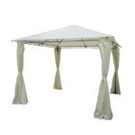 Pérgola Acero 2,97x2,97xH2,55 M