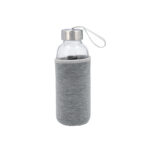 Botella Vidrio C/funda Gris 0,4 L Qd