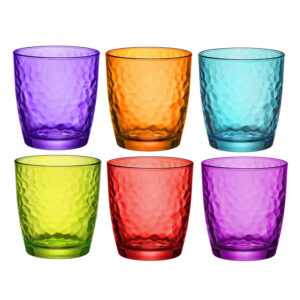 Vaso BORMIOLI Palatina color 32 cl. (Envase completo)