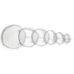 Juego 6 tapas silicona TECHNOGAR elásticas