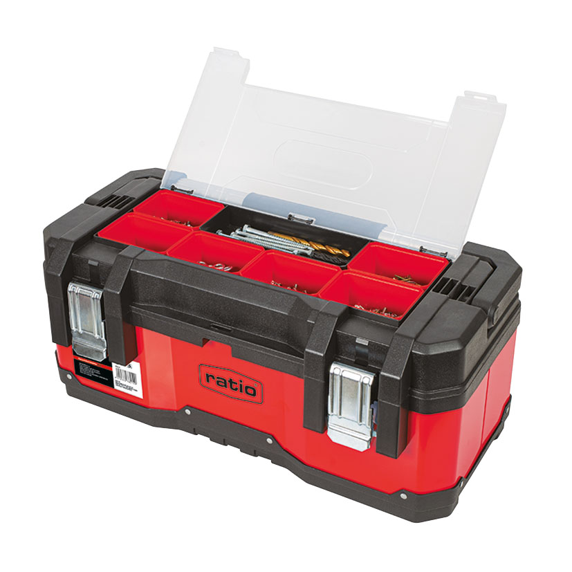 Caja Metal/plástico 23" Ratio