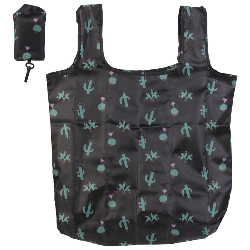 Bolsa compra plegable 42x58 cm Famant Cactus. (Envase completo)