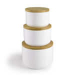 TARRO 1L CERAMICA TAPA BAMBOO