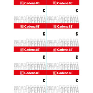 ETIQUETAS PROMO-ESCA C88 100X70 100 HOJA