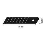 Cuchilla B40 9 mm 10 Unidades Ratio