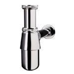 Sifón botella extensible en latón WIRQUIN ø 32 35-85 mm