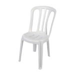 Silla de resina Bistro antracita