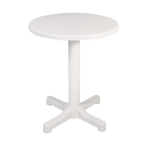 Mesa Balcón Ø 60 cm Blanca