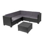 Conjunto para jardín Oasis grafito