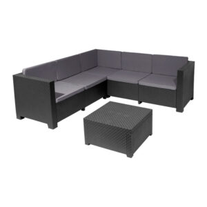 Conjunto para jardín Oasis grafito
