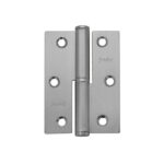 Pernio 90 mm Cto Cuad Derecha Inox