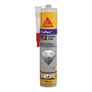 Sellador transparente Sikaflex-112 Crystal Clear, 290ml