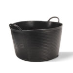 Capazo plástico RUBI negro nº4 55L