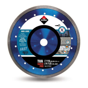 Disco diamante RUBI Turbo Viper sinterizado TVA 115 SuperPro