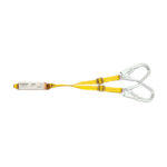 Amarre doble SAFETOP absorbedor y mosquetones