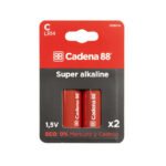 Pila alcalina C (LR14) Blíster 2 pilas CADENA88 (Envase completo)