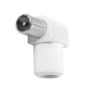 CONECTOR ACODADO MACHO 9,5 MM. BOLSA