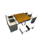 Conjunto para jardín Cubo Java