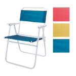 Silla de playa plegable con brazos