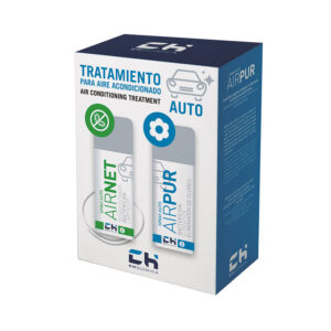 Kit limpieza y desinfección sistema de aire acondicionado para auto 100 ml+100 ml