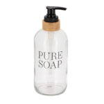 Dosificador jabón transparente 500 Ml