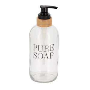 Dosificador Jabón transparente 500 Ml