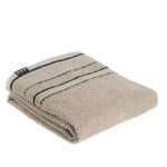 Toalla Lavabo 50x90 100% Alg Beige/negro