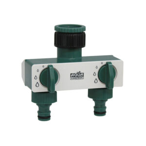 Distribuidor 2 salidas ALTADEX C/adaptadores grifo