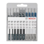 Juego sierra de calar madera/metal BOSCH Basic, 10 unidades