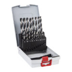 Estuche 19 brocas metal HSS BOSCH PointeQ Probox 19