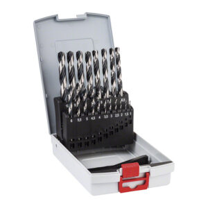 Estuche 19 brocas metal HSS BOSCH PointeQ Probox 19