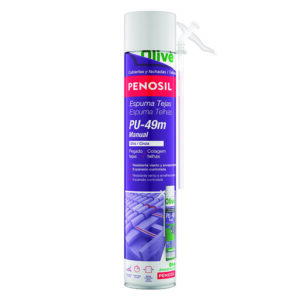ESPUMA AE.TEJAS PU-49.GRIS 750 ML.