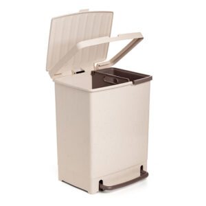 Cubo pedal doble TATAY Ecohome 17L+8L