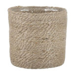 Cesto Seagrass Natural Ø 16xH.16