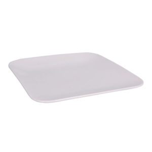 PLATO PORCELANA 18X18 CM. BLANCO