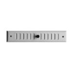 REJILLA VENTILACION REGULABLE  4.5X24 BL