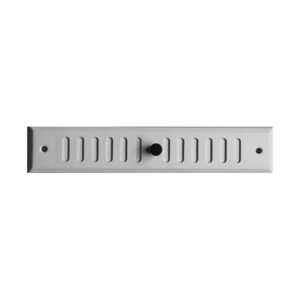 REJILLA VENTILACION REGULABLE  4.5X24 BL
