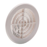 Rejilla Empotr/clips+mosq 10-11 cm Abs Blanco