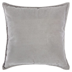 Cojín Lilou 45x45 cm Poliéster Gris Claro