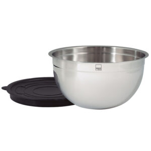 BOL ACERO INOXIDABLE 16 CM. C/TAPA