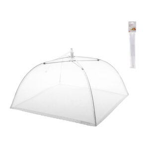 TAPA NYLON CUBRE ALIMENTOS 30X30CM.PLEG.