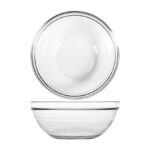 Juego 6 Bol Vidrio Apilable Lys 12 cm