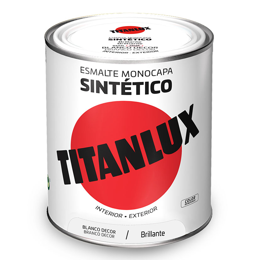 Esmalte sintético monocapa Titanlux 750 ml - Imagen 2