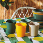 Juego 24 vasos de plástico Serie Soleil 25 cl