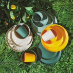 Juego 24 bols platos plástico Serie Soleil 25 cm